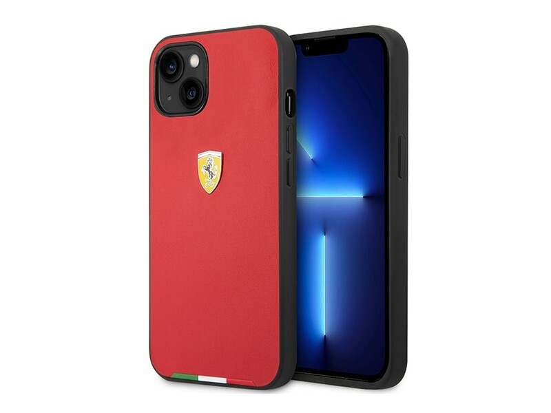 قاب چرمی آیفون 14 پلاس طرح فراری CG Mobile iphone 14 Plus Ferrari Leather Case