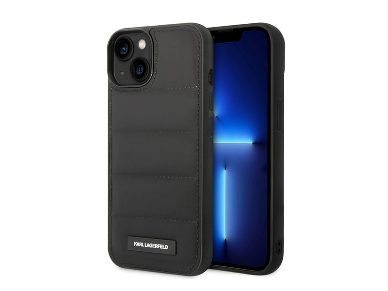 قاب پافری آیفون 14 پلاس طرح کارل CG Mobile iphone 14 Plus Karl Lagerfeld Puffer Case
