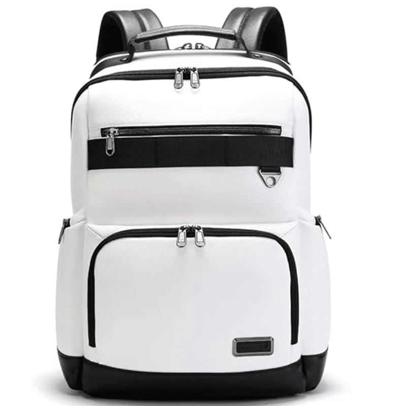 کوله پشتی ضدآب چرم لپ تاپ 15.6 اینچ 18 لیتری طرح چمدان بنج BANGE BG-6627