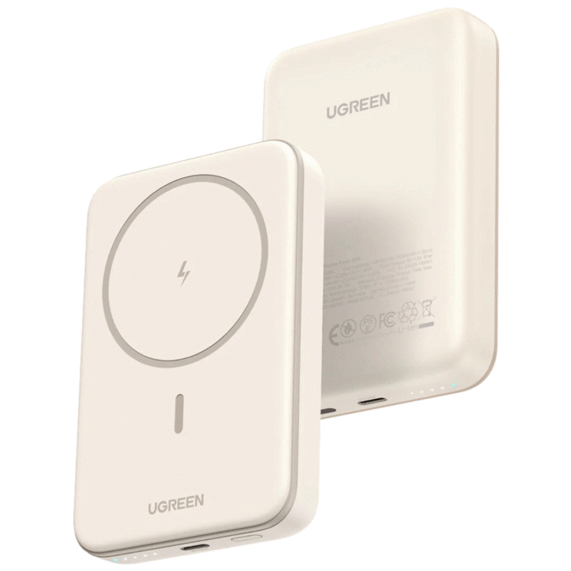 پاوربانک وایرلس 15 وات و تایپ سی 20 وات 10000 یوگرین PB561 25208