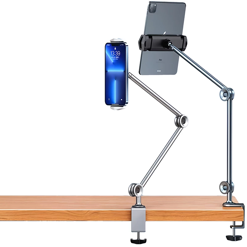 هولدر گوشی موبایل و تبلت قابل اتصال به لبه میز و تخت بونروی P80