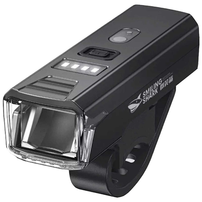 چراغ دوچرخه شارژی اسمایلینگ شارک QX-D400SX