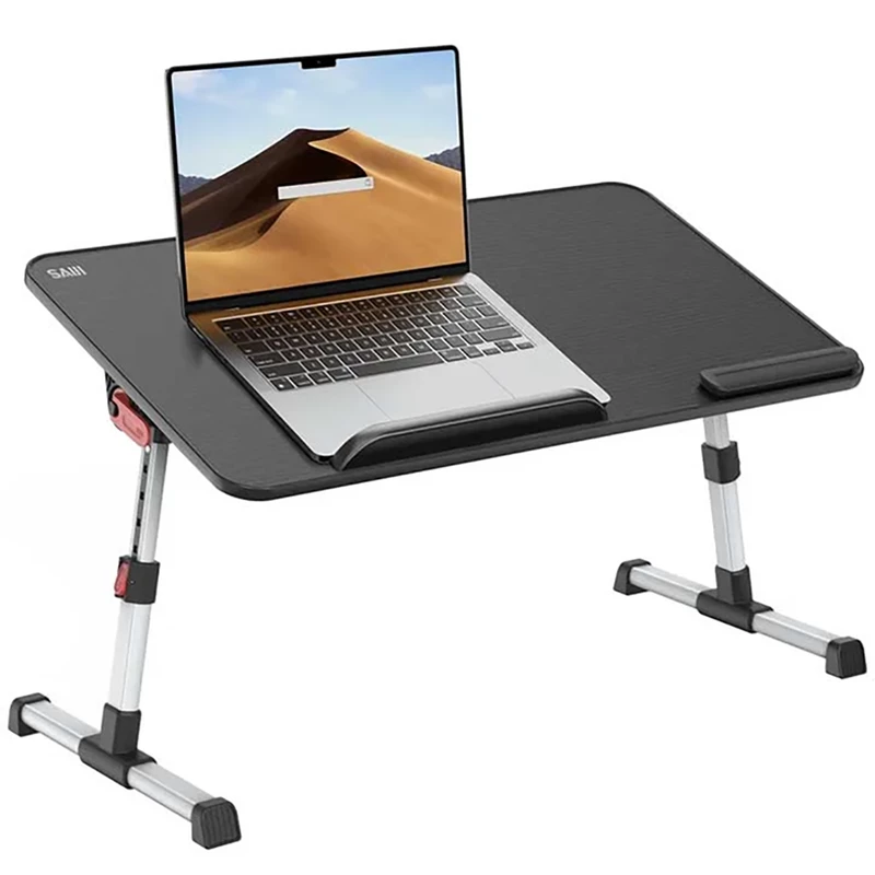 میز لپ‌تاپ 16 تا 17 اینچ با فن خنک کننده سایجی A8 تاشو و قابل حمل