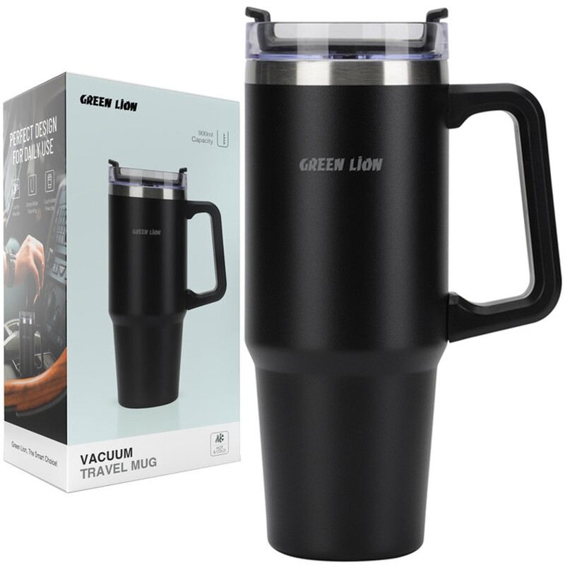 ماگ مسافرتی 900 میلی‌لیتری گرین لاین Green Lion GNVACTVMUG