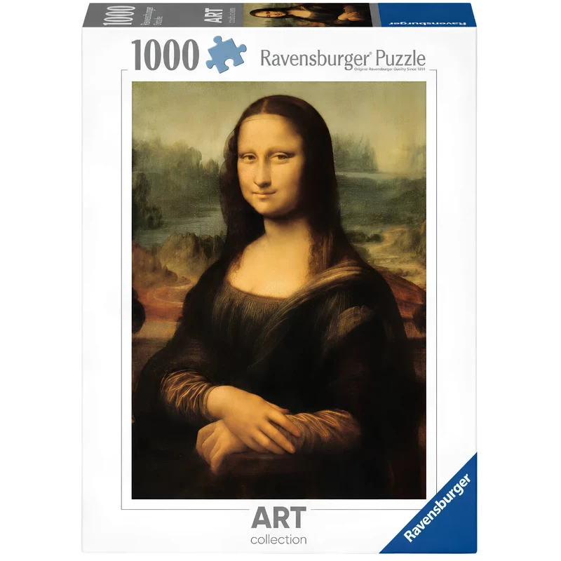 پازل 1000 تکه راونزبرگر Ravensburger مدل 12000058 طرح Da Vinci: Mona Lisa