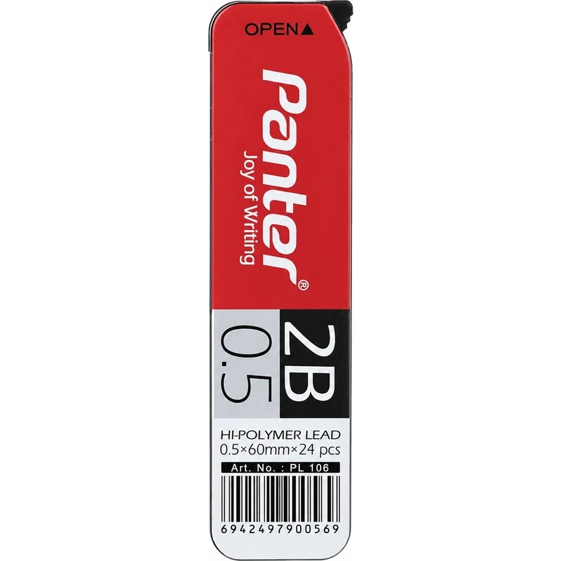 نوک اتود 0.5 پنتر Panter مدل Highpolymer با کیفیت 2B