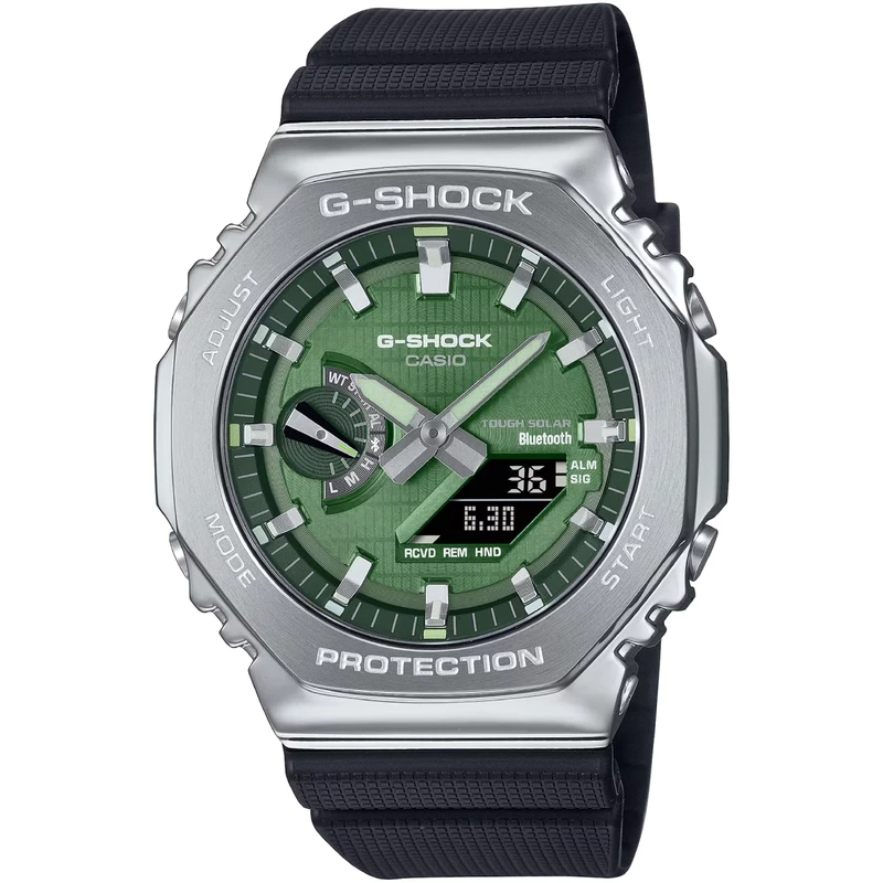 ساعت مچی جی شاک کاسیو Casio مدل GBM-2100A-1A3DR خورشیدی بلوتوث دار