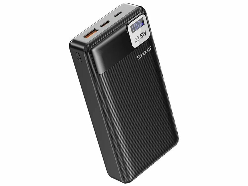 پاوربانک 20000 یو اس بی و تایپ سی 22.5 وات ارلدام ET-PD30