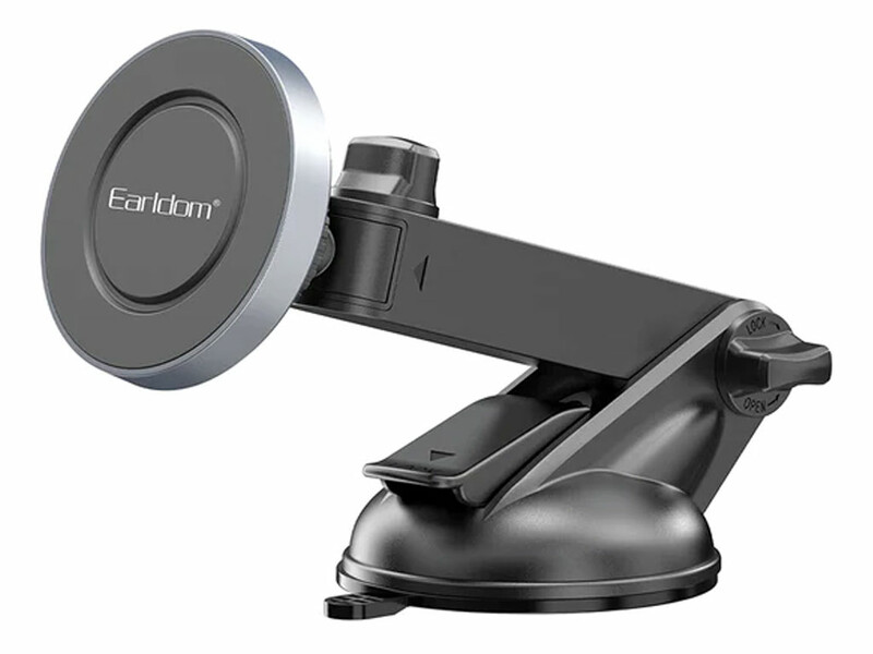 هولدر گوشی موبایل مگنتی بازو بلند داخل خودرو ارلدام Earldom ET-EH211 Magsafe Smartphone Holder with Suction Cup for Car