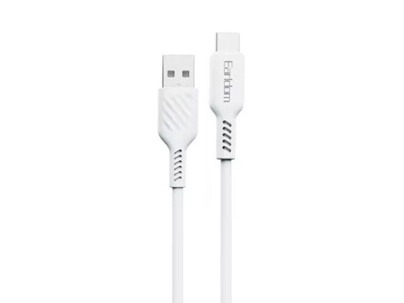 کابل  فست شارژ یو اس بی به تایپ سی 2.4 آمپر یک متری ارلدام Earldom EC-171C USB-C Cable