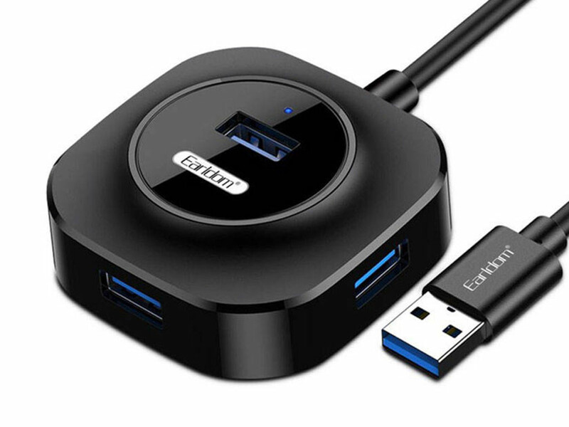 هاب شارژر یو اس بی 4 پورت ارلدام Earldom ET-HUB06 USB2.0 Hub