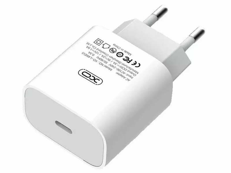 شارژ دیواری تک پورت تایپ سی 18 وات ایکس او XO L40 Wall Adapter with USB-C port 18W