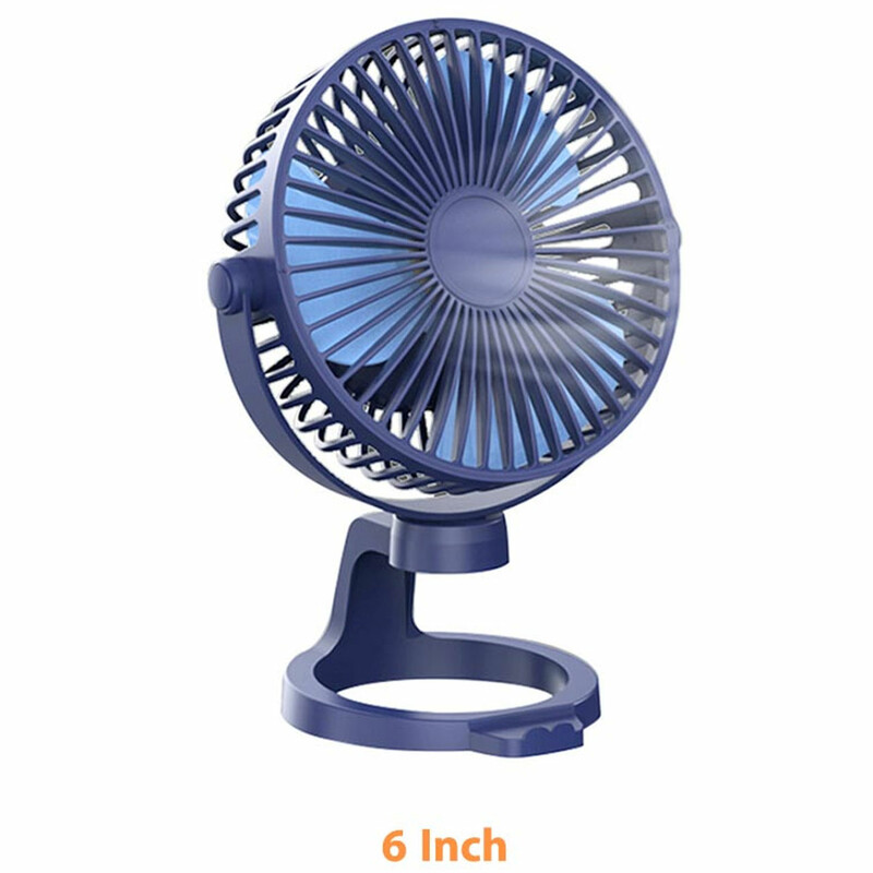 پنکه شارژی رومیزی قابل حمل 6 اینچی ایکس او MF79