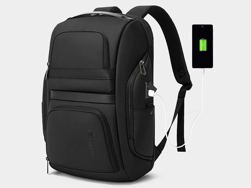 کوله پشتی یو اس بی دار 15.6 اینج بنج Bange BG-7268 Bag Backpack Laptop 15.6&quot; Inch USB Import