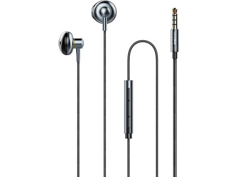 هندزفری سیمی با جک 3.5 میلی‌متری رسی Recci REP-L25 Wired Earphone