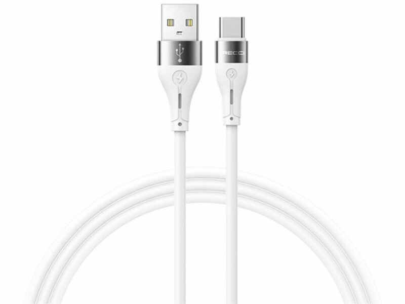 کابل شارژ سریع یو اس بی به تایپ سی 3 آمپر یک متری رسی RS11C