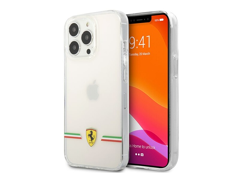 قاب شیشه ای آیفون 13 پرو طرح فراری CG Mobile iphone 13 Pro Ferrari Hard Case