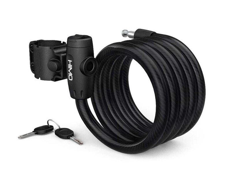 قفل کابلی فولادی دوچرخه شیائومی Xiaomi Youpin HIMO L150 Portable Folding Cable Lock