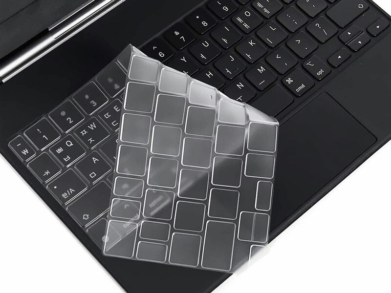 محافظ کیبورد آیپد پرو 10.2 اینچ کوتتسی Coteetci Keyboard skin TPU ultra slim iPad Pro 10.2'' MB1072