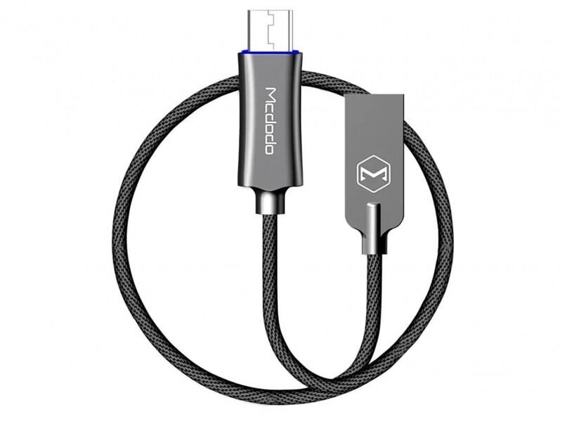 کابل شارژ سریع و انتقال داده میکرو‌یو‌اس‌‌بی یک متری مک دودو Mcdodo Knight Series MicroUSB Cable CA-2892