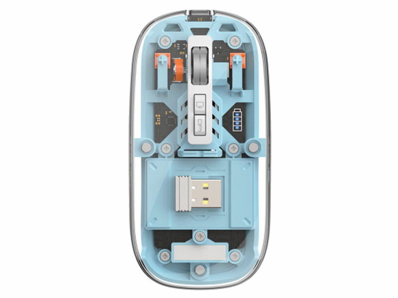 موس گیمینگ دو حالته طرح شفاف ویوو WM105