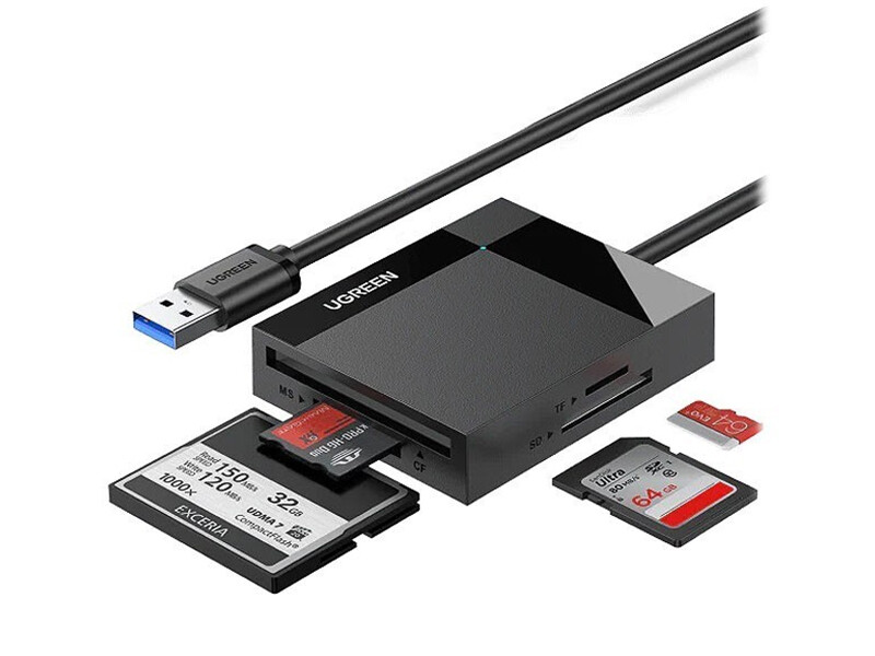 کارت خوان یوگرین Ugreen  USB 3.0 Card Reader CR125 30335
