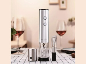 کیفیت درب باز کن چند کاره بطری شیائومیXIAOMI Circle Joy CJ-TZ02 Stainless Steel Electric Bottle Opener