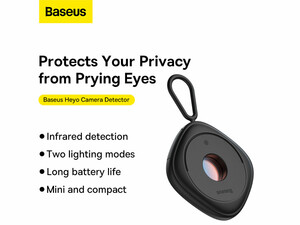 ردیاب دوربین مخفی با کابل 30 سانتی‌متری تایپ‌سی بیسوس Baseus Heyo Camera Detector FMHY000001