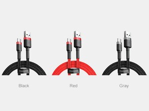 کابل شارژ سریع و انتقال داده بیسوس Baseus Caful Type-C Cable 2m 2A