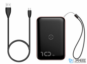 پاور بانک و شارژر وایرلس بیسوس Baseus Mini S Bracket 10000mAh Wireless Charging Power Bank