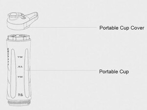 قمقمه آب شیائومی Xiaomi OCOOKER water cup