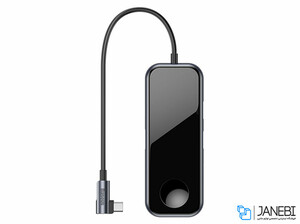 مبدل تایپ سی چندمنظوره و شارژر وایرلس اپل واچ بیسوس Baseus Superlative Multifunctional HUB