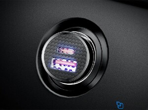 شارژر فندکی فست شارژ ماشین دو پورت بیسوس