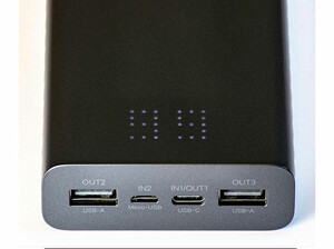 پاور بانک شارژ سریع شیائومی Xiaomi ZMI Aura Fast Charge Digital Display Mobile Power 20000MAh