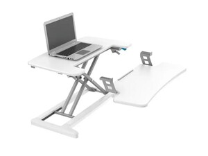 میز کار لپ تاپ شیائومی با قابلیت تنظیم ارتفاع Xiaomi Sit-Stand Laptop Table Height Adjustable Laptop Desk with Removable Keyboard Tray