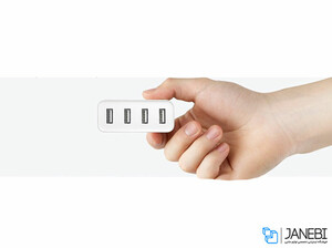 شارژر دیواری 4 پورت شیائومی Xiaomi CDQ01ZM Fast Charge 4Port Wall Charger