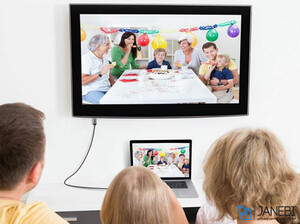 کابل تایپ سی به اچ دی آم آی بیسوس Baseus Video Type-C Male To HDMI Male Adapter Cable 1.8m