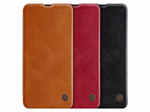 کیف چرمی نیلکین سامسونگ Nillkin Qin leather case Samsung Galaxy A50