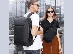 خرید کوله پشتی مسافرتی ضد آب دارای پورت USB3.0 بانگه BANGE BG-7216 Backpack 15.6 inch Laptop Backpack Backpack Waterproof