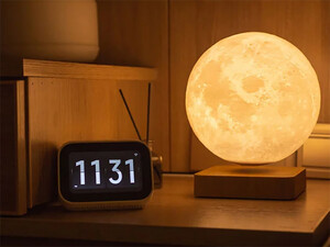 فروش چراغ خواب ماه شناور مغناطیسی پرینت سه بعدی معلق Magnetic levitation moon lamp romantic light levitation 3D printing