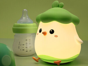 چراغ خواب فانتزی طرح جوجه بلا Cute noob pat night light bedroom sleep light cute