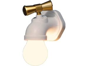 قیمت چراغ مدل شیر آب Vintage Retro Style USB Rechargeable Smart Voice Control Faucet Tap Lamp LED Night Light