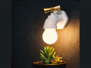 بهترین چراغ مدل شیر آب Vintage Retro Style USB Rechargeable Smart Voice Control Faucet Tap Lamp LED Night Light