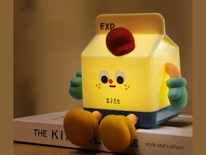 کیفیت چراغ خواب کارتونی اتاق کودک milk carton night light cute cartoon bedroom timer children's bedside lamp