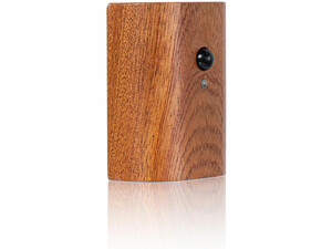 چراغ دیواری سنسور حرکتی قابل شارژ چوبی Auraglow Wooden Rechargeable Motion Sensor Wall Light TAIGA