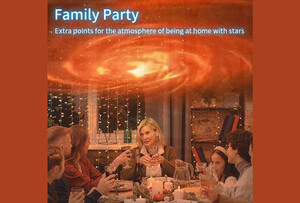 پروژکتور کهکشانی و اسپیکر بلوتوث Space Capsule, Galactic Atmosphere Lamp