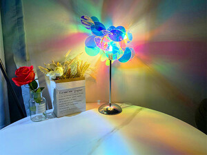 فروش چراغ خواب رومیزی رنگی YNDD LED Table Lamp Dimmable, DIY Bedside