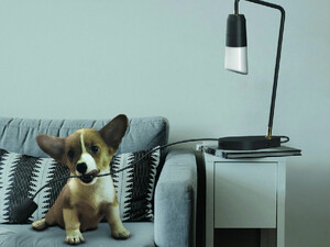 چراغ مطالعه شناور و شارژر وایرلس مگی Megi Smart Magnetic Levitating Lamp Pro