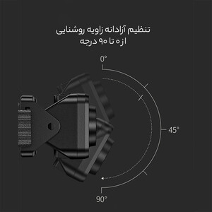 کیفیت چراغ پیشانی 1800 میلی‌آمپرساعت