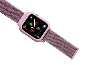 بند نایلونی اپل واچ سری 3/4/5 سایز 42/44 میلی متر پورودو Porodo iGuard Apple Watch 3/4/5 42/44mm Strap + ShockProof Case